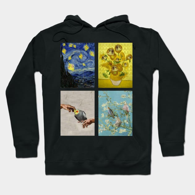 artsy birbs Hoodie by FandomizedRose